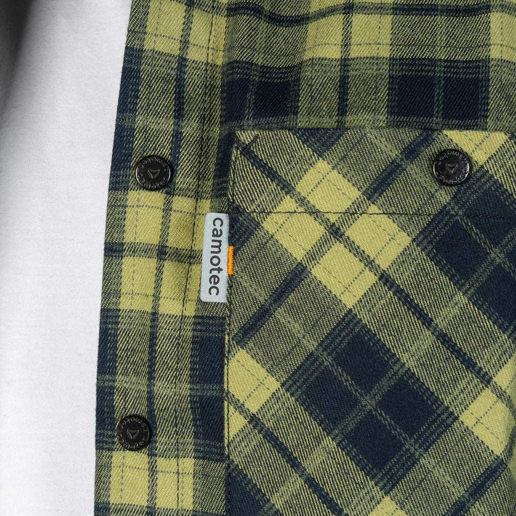 Сорочка з каптуром "Вектор" Lime Green/Navy