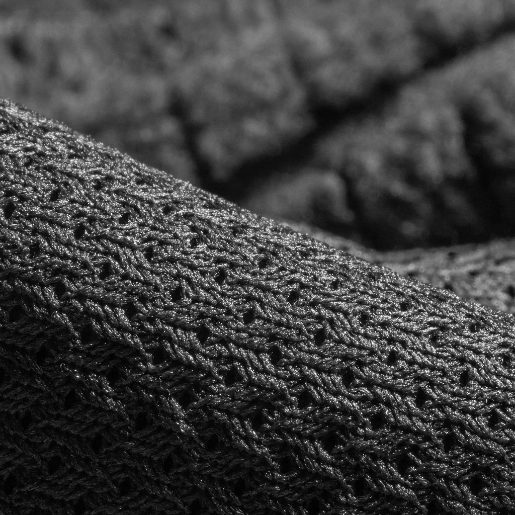 Jacket Plast Hood Gridshell Graphite