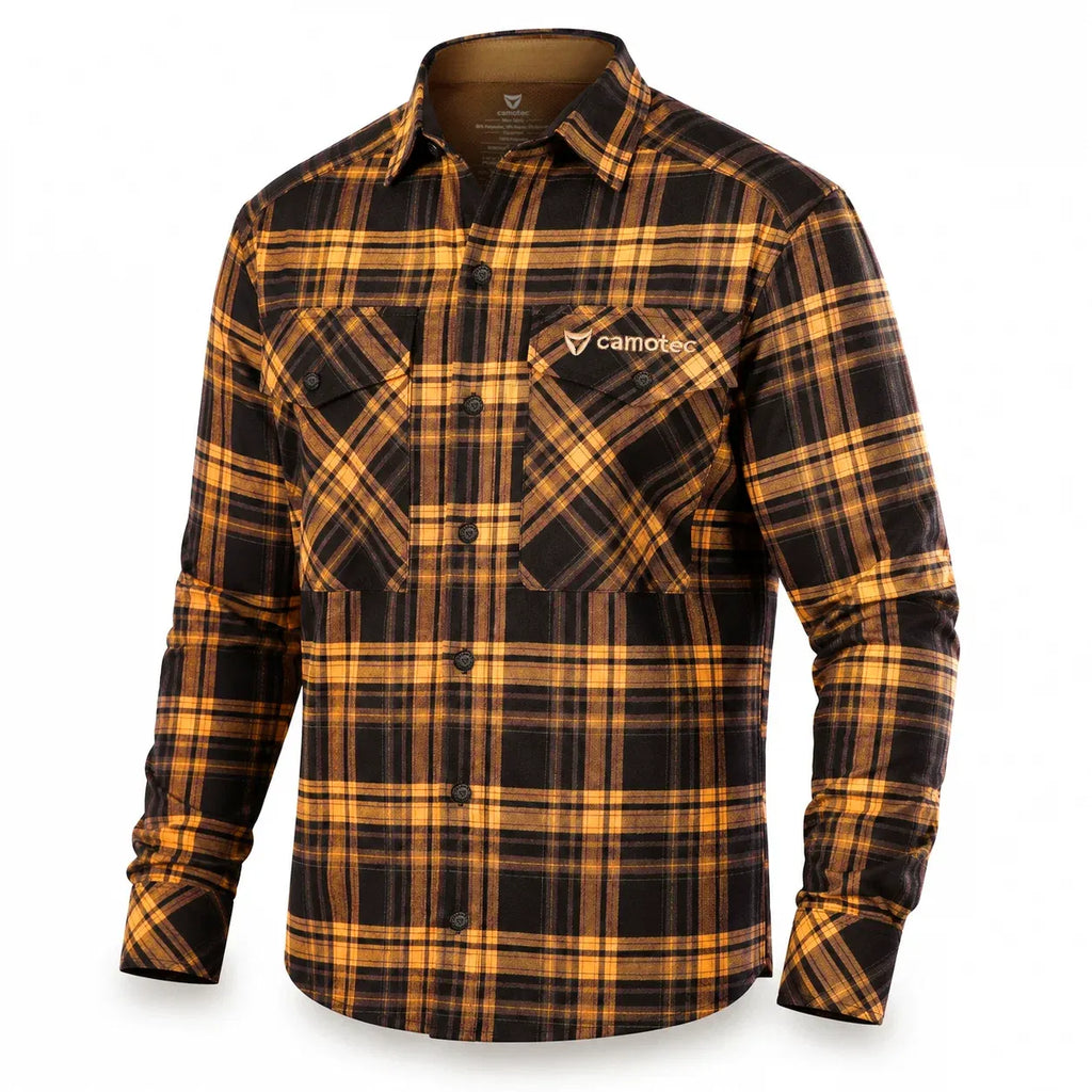 Shirt “Bureviy” Orange/Black