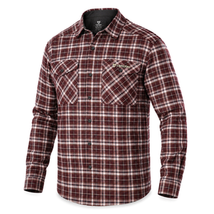 Сорочка “Буревій” Burgundy Check