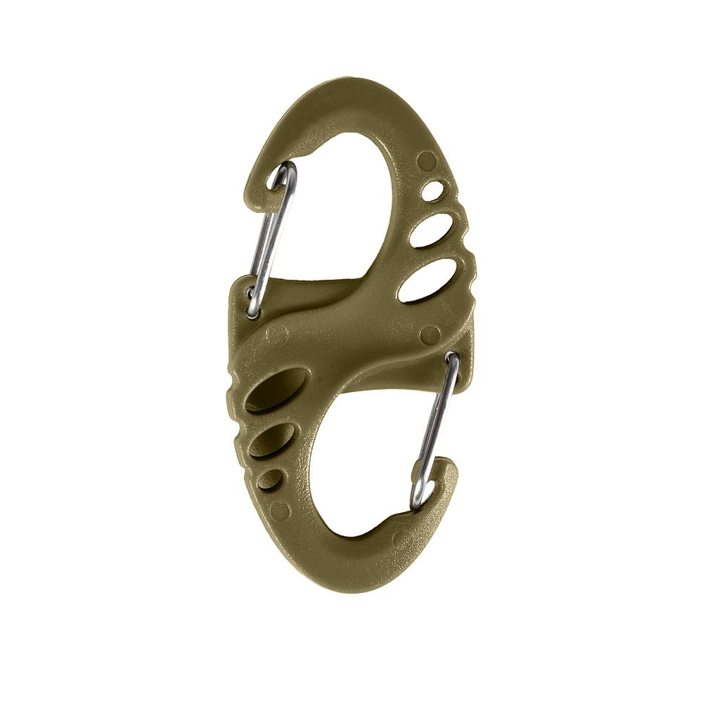 Карабін пластиковий S-Hook Койот