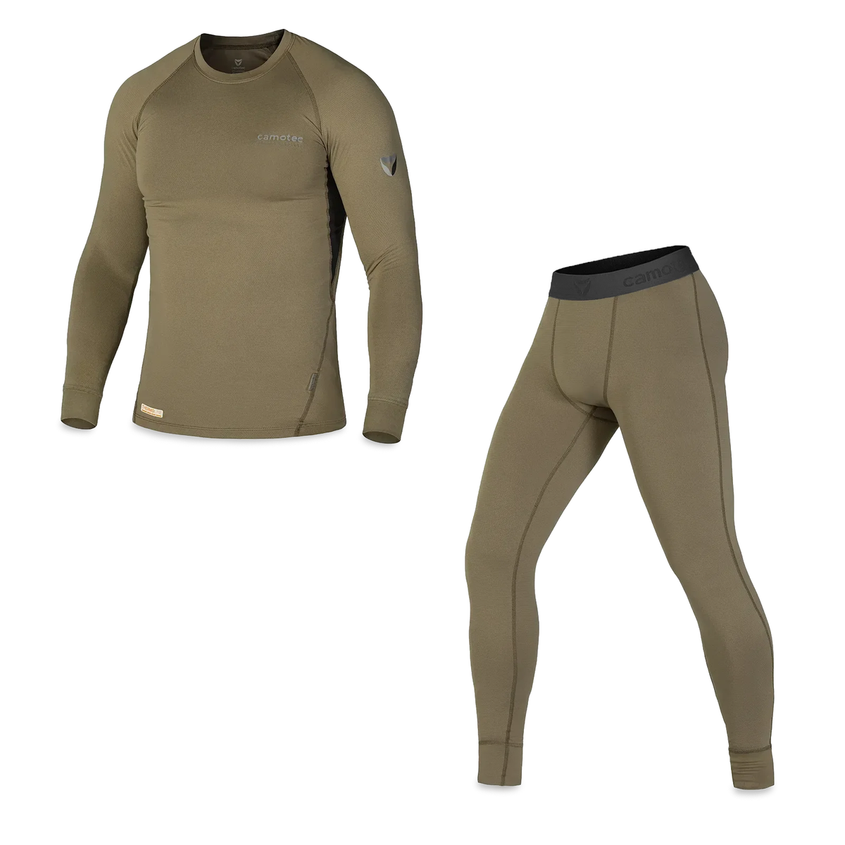 LVL1+ ThermoGrid Vent Thermal Underwear Tan