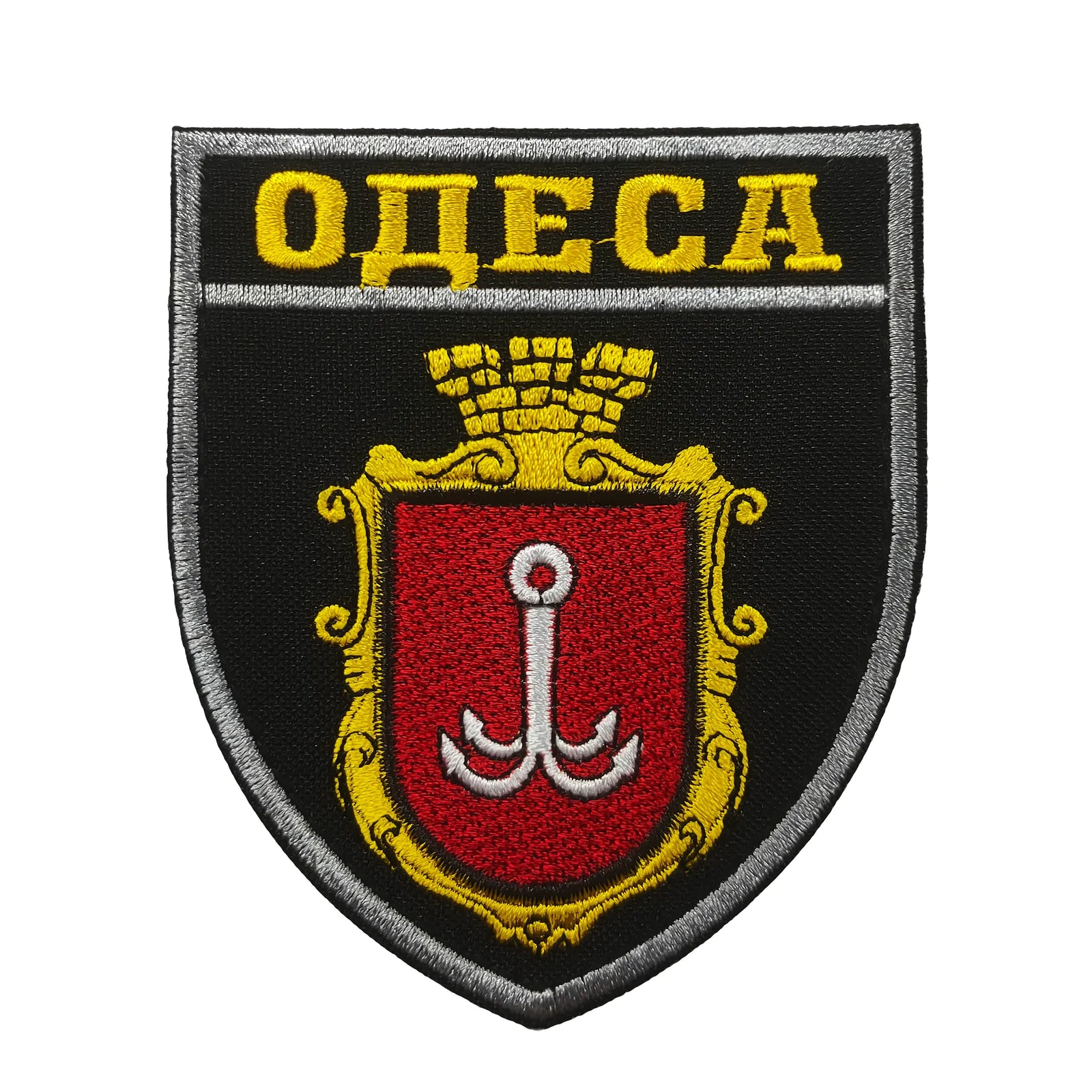 Шеврон/Липучка Одеса Чорний