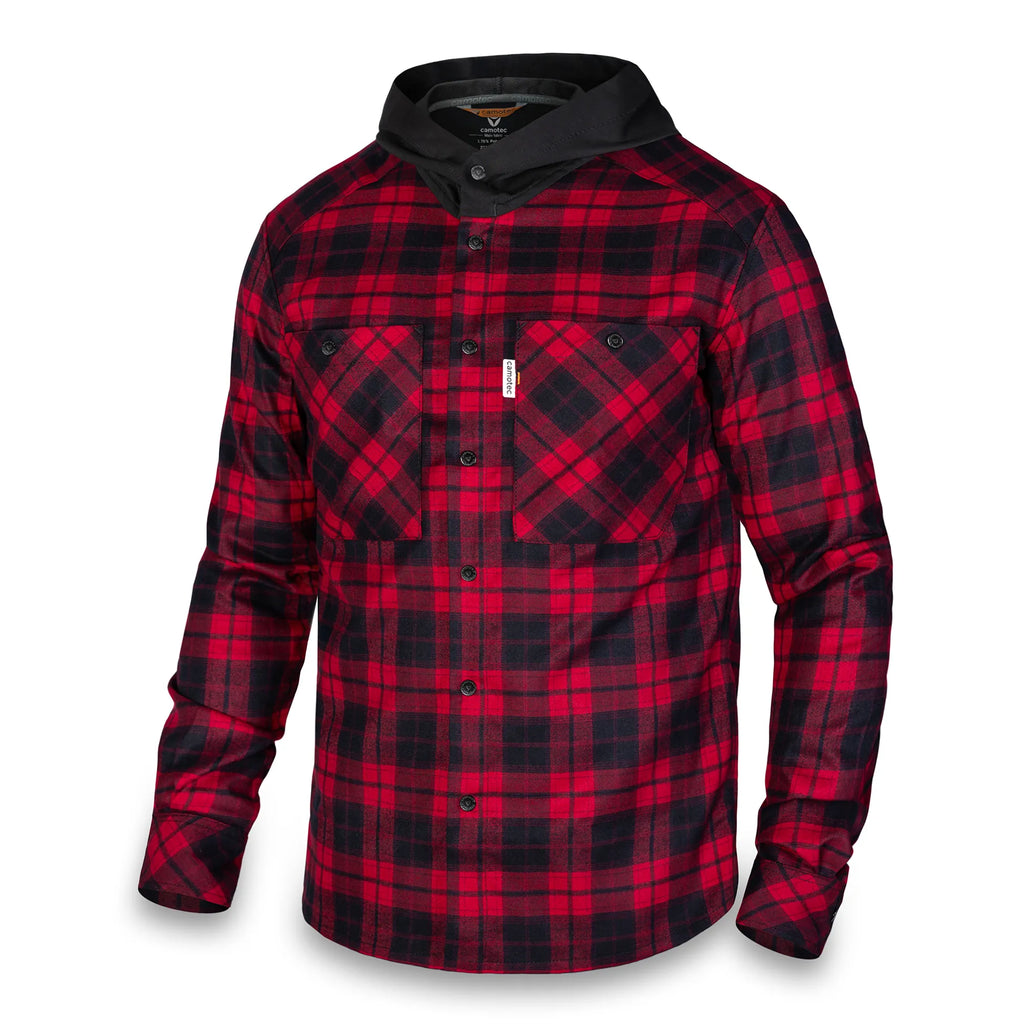 Сорочка з каптуром "Вектор" Red/Black