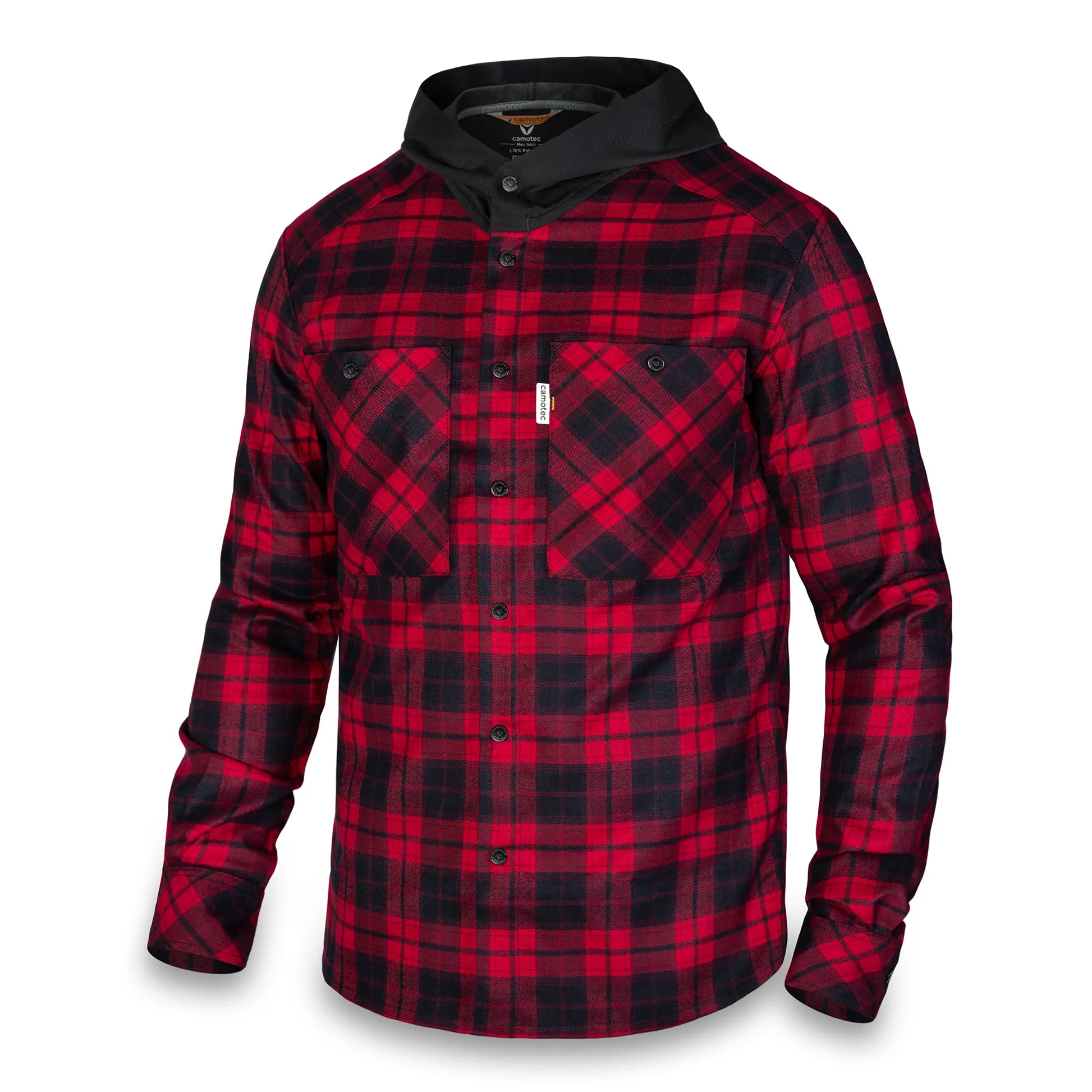 Сорочка з каптуром "Вектор" Red/Black