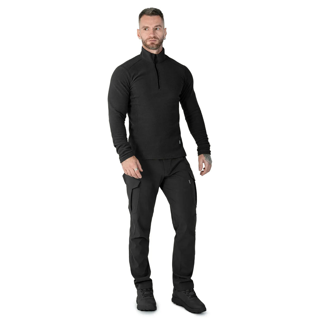 Fleece Jacket Hawk Black