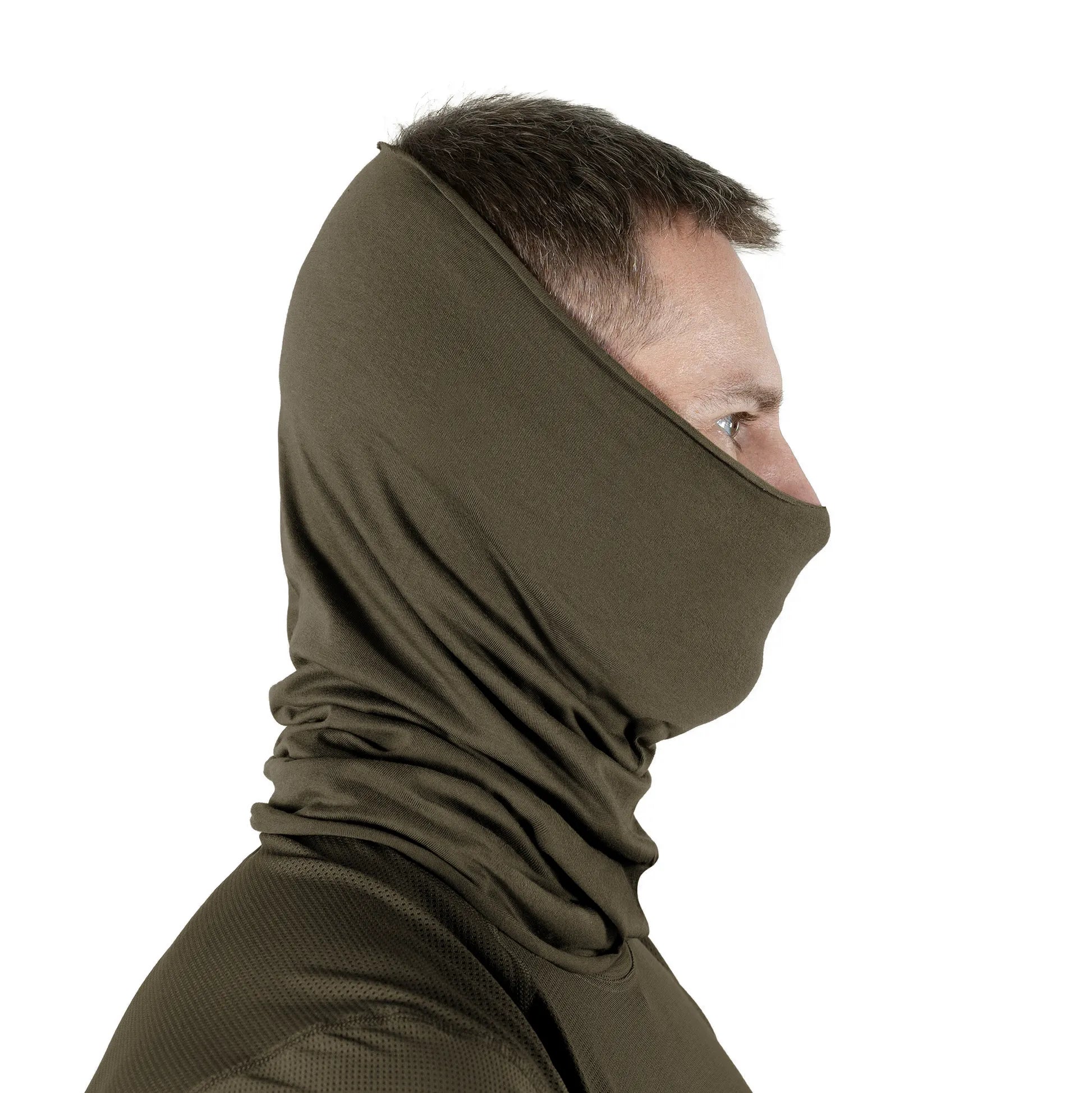 Шарф-труба Eco 100%  Cotton Olive