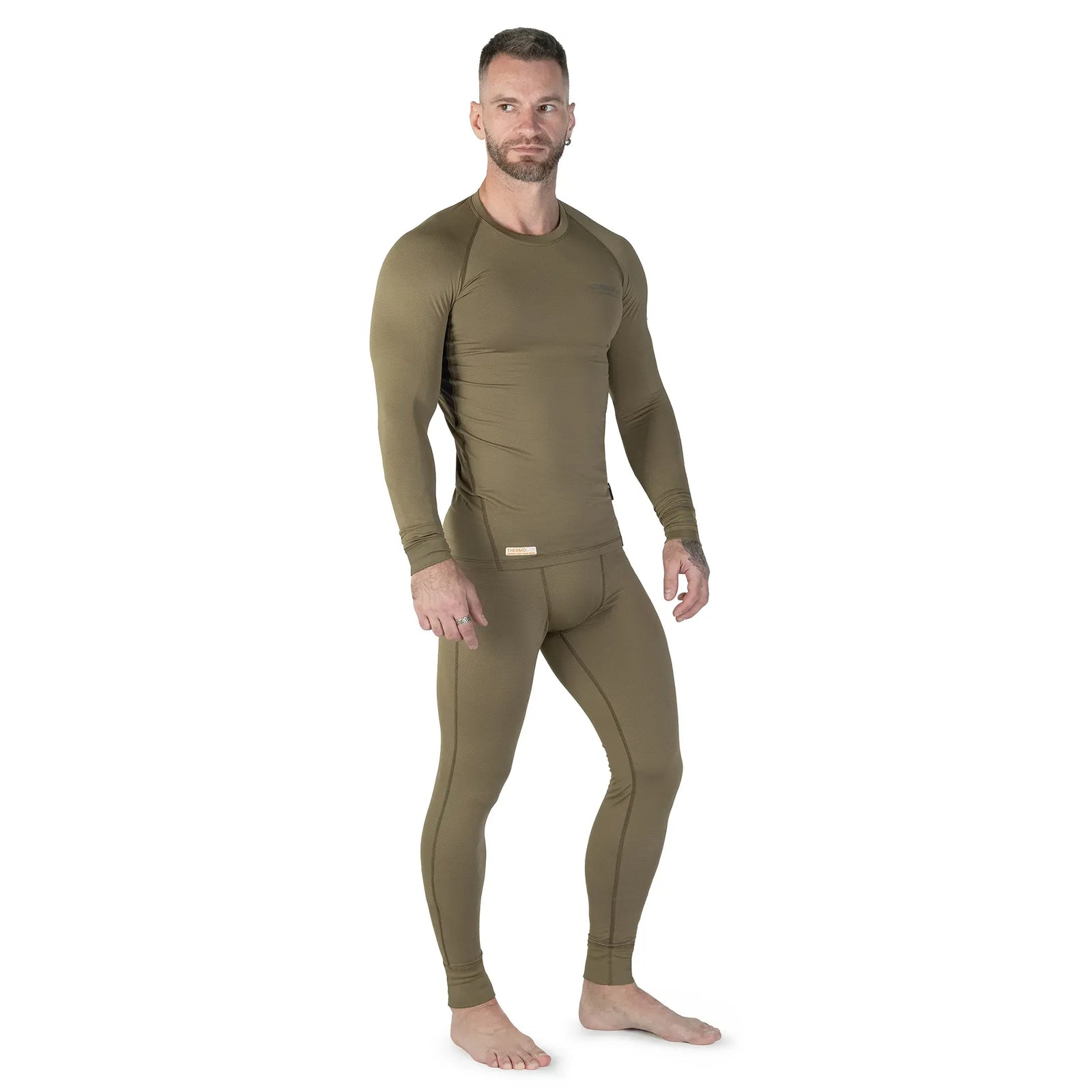 LVL1+ ThermoGrid Vent Thermal Underwear Tan