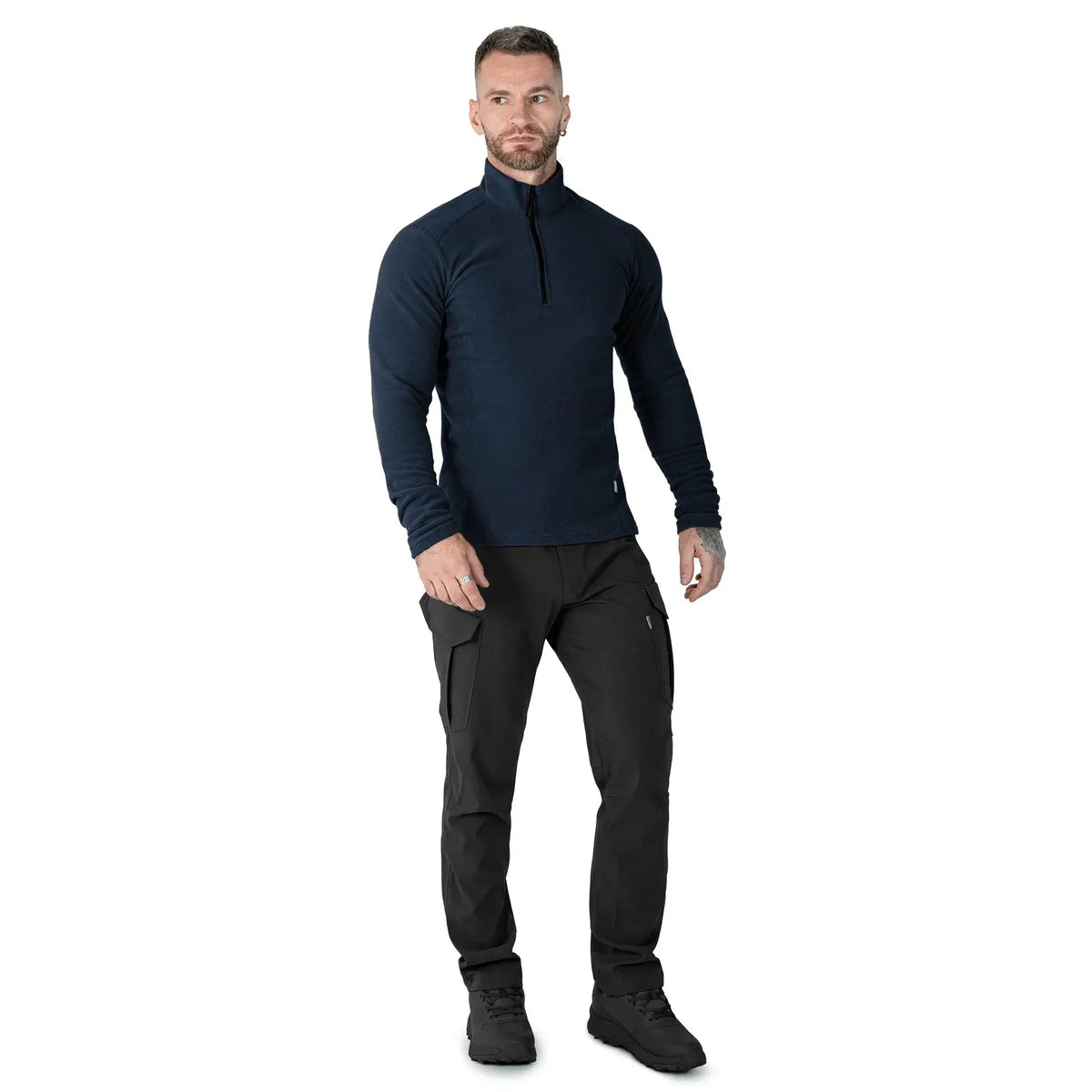 Fleece Jacket Hawk Dark Blue