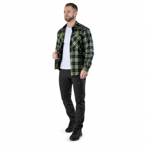Сорочка "Буревій" Lime Green/Navy