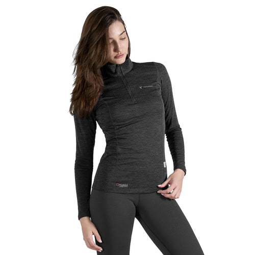 Women's thermal shirt Hawk Hex Grey Melange