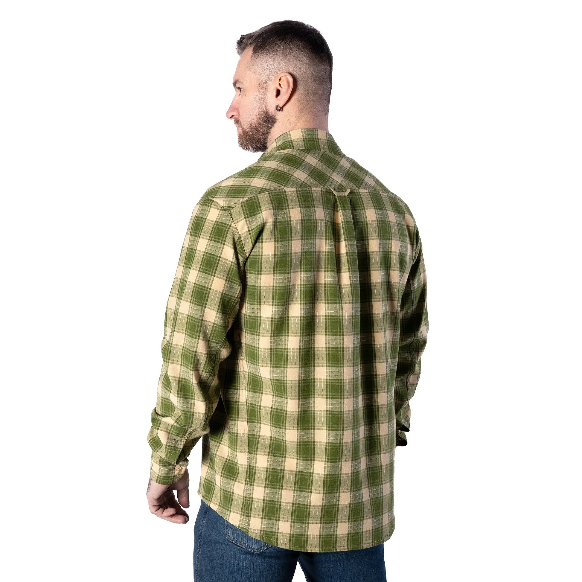 "Legit" Shirt Olive/White