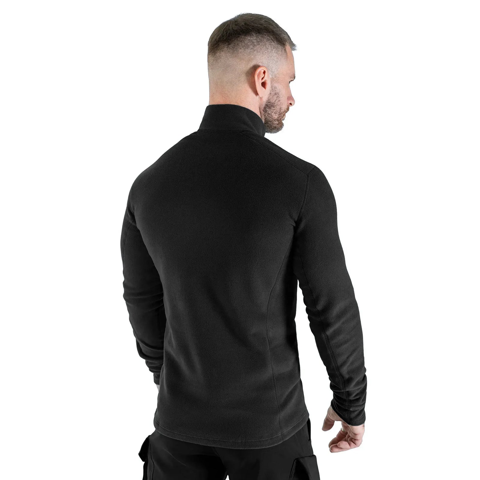 Fleece Jacket Hawk Black