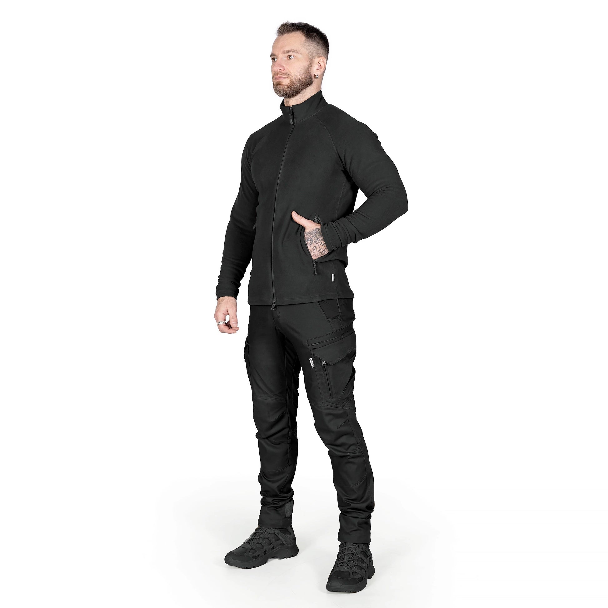 Himatec 100 Meadow Fleece Black