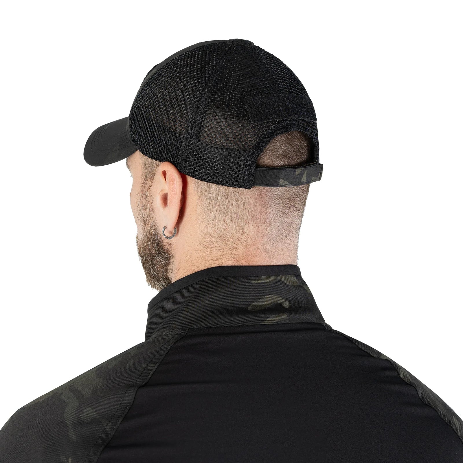 Бейсболка Tactic Mesh Twill MC Black