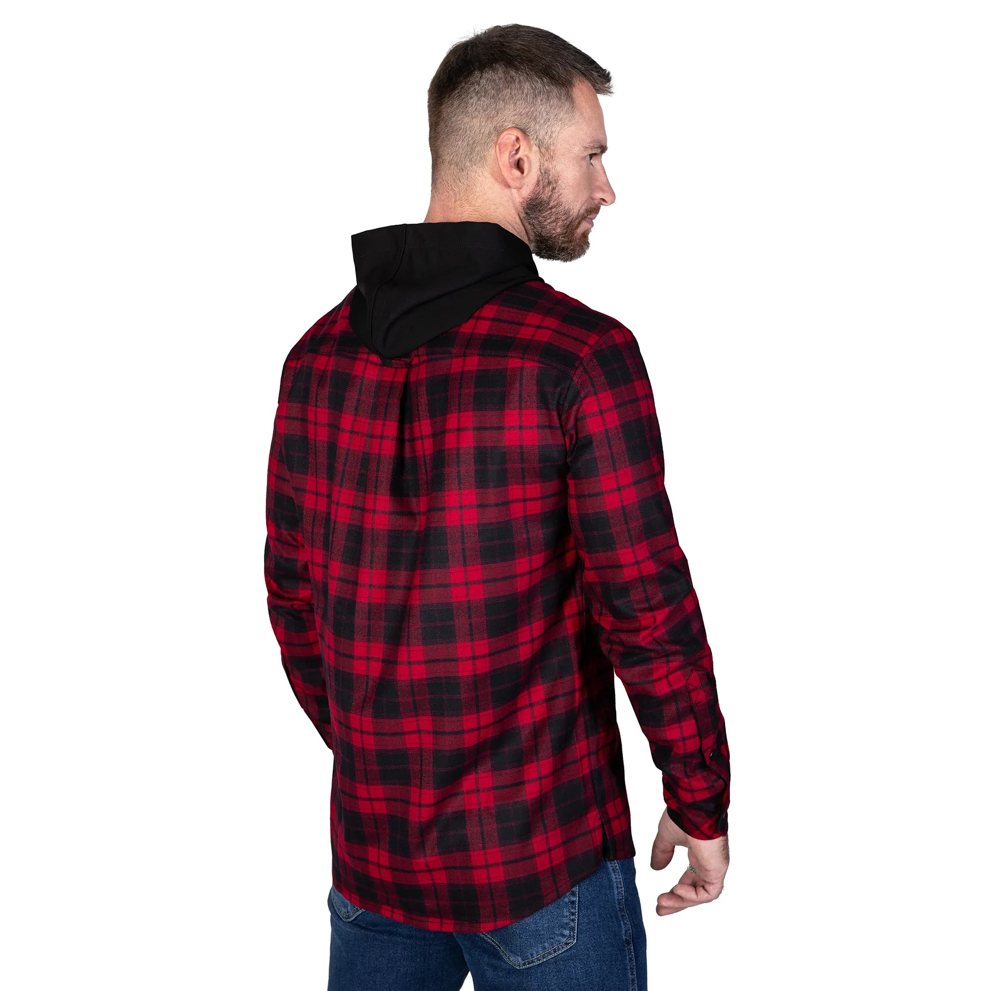 Сорочка з каптуром "Вектор" Red/Black