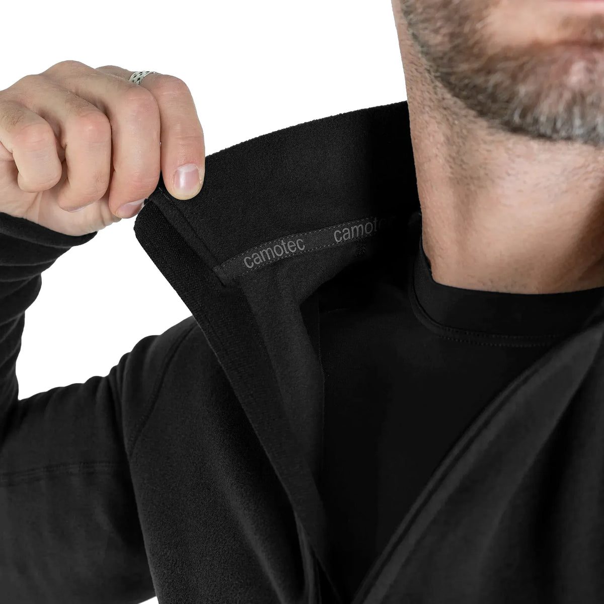 Fleece Jacket Hawk Black