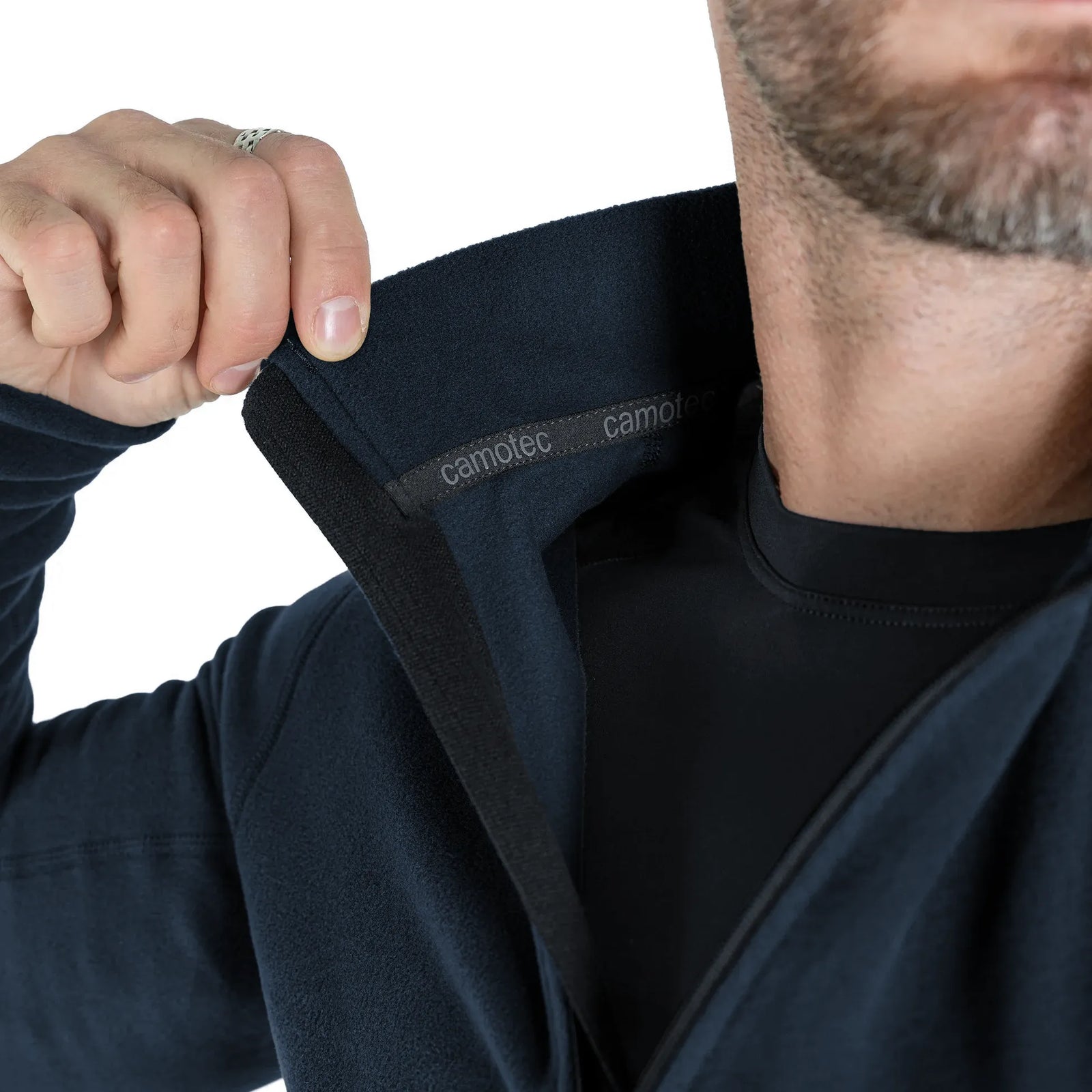 Fleece Jacket Hawk Dark Blue