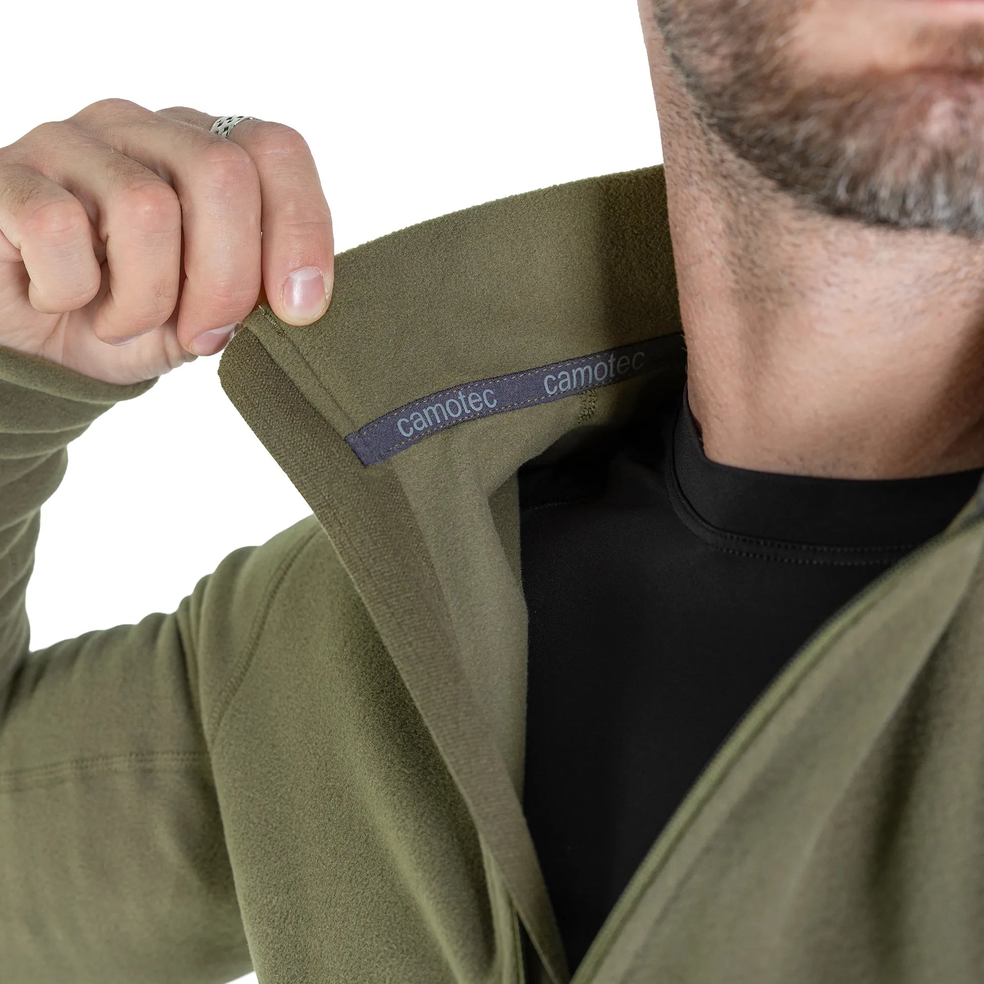Fleece Jacket Hawk Olive