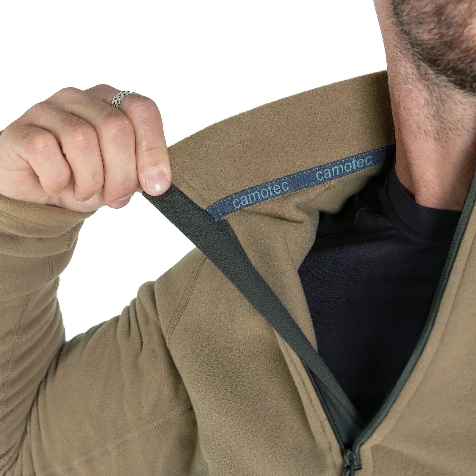 Fleece Jacket Hawk Tan