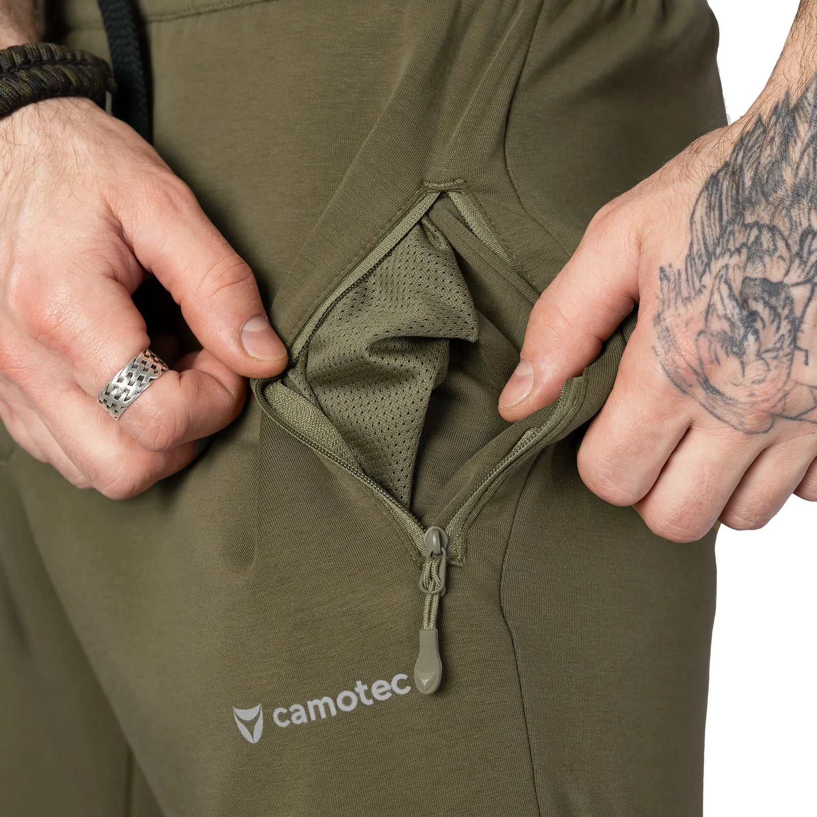 Спортивні штани FitPro ShapeKnit Олива