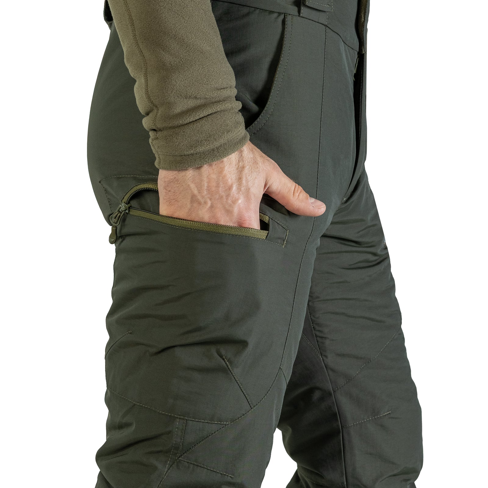 Patrol Winter Pants Dark Olive