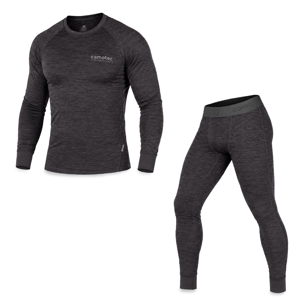 LVL2 Polarheat QS Pro 2.0 Thermal Underwear Gray Melange