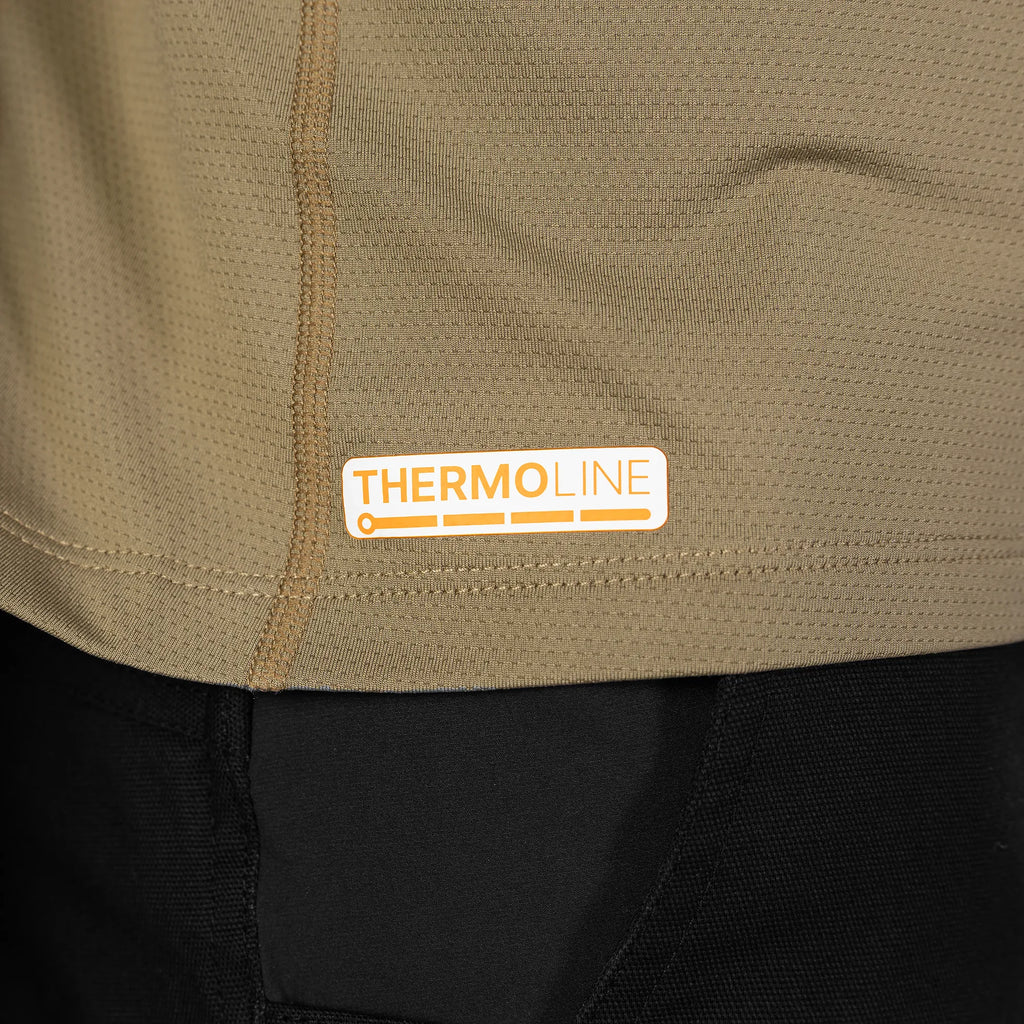 Лонгслів Chiton Hood 2.0 CoolPass ThermoGrid Tan