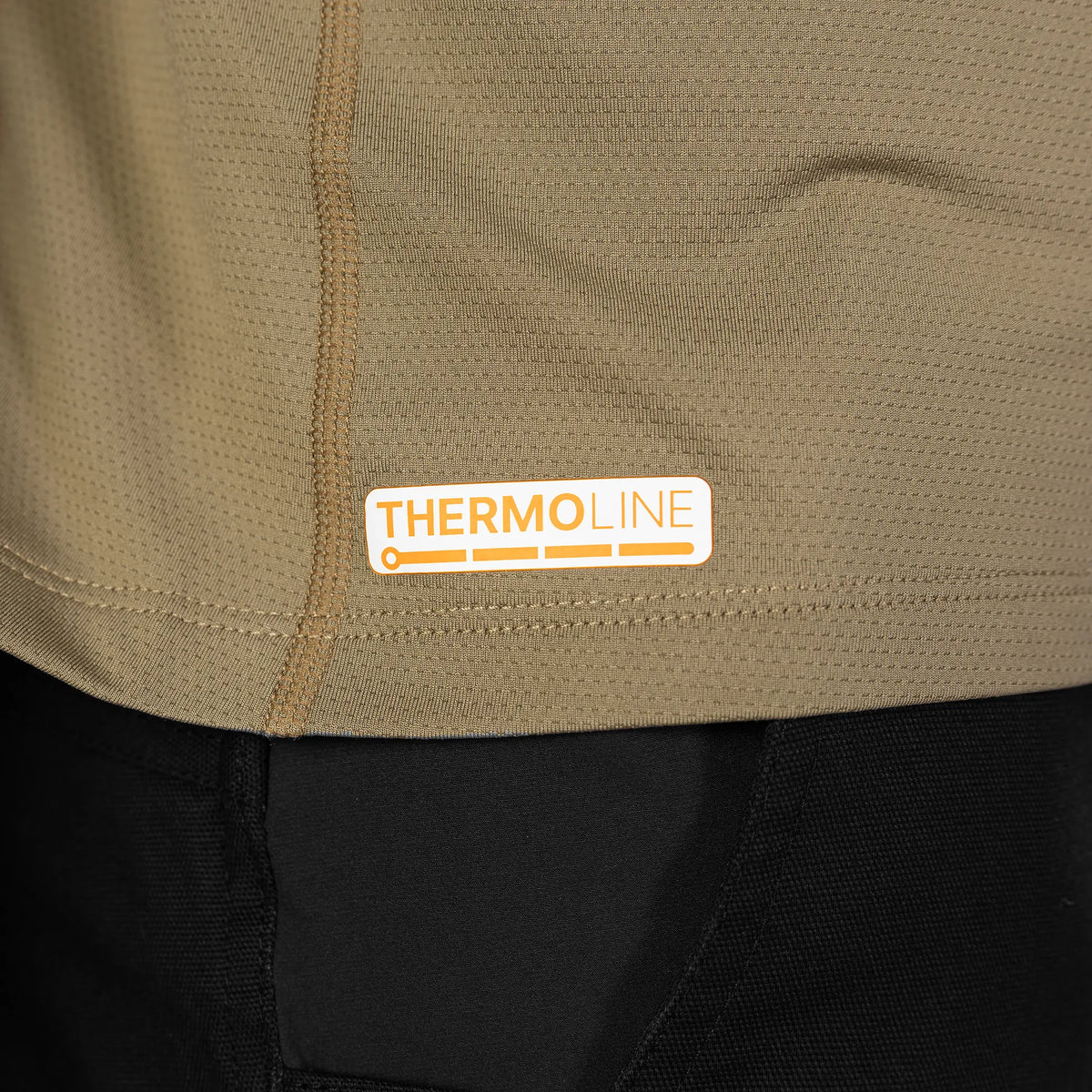 Longsleeve Chiton Hood 2.0 CoolPass ThermoGrid Tan