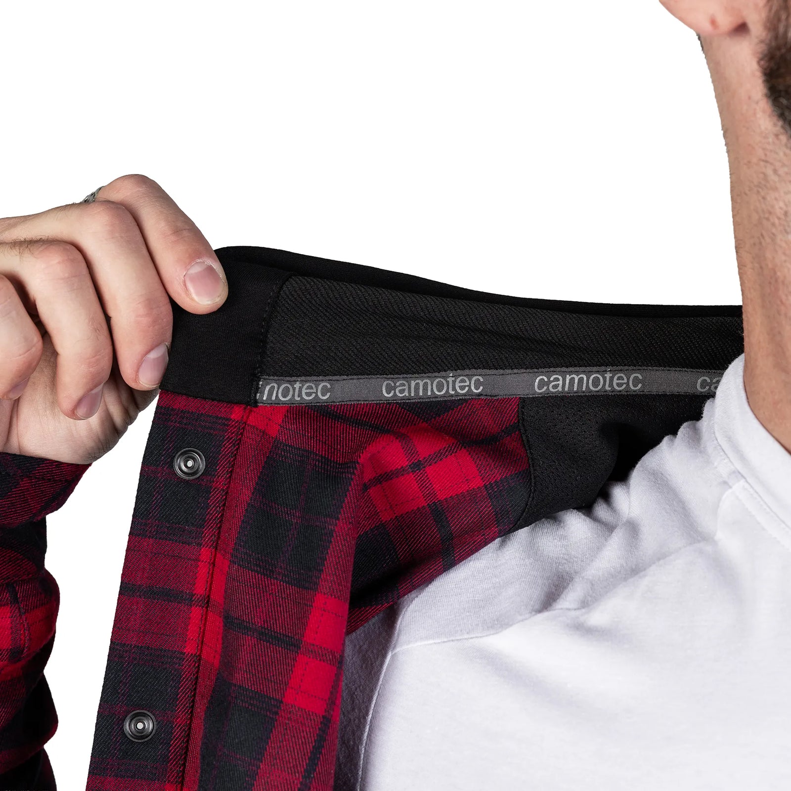 Сорочка з каптуром "Вектор" Red/Black
