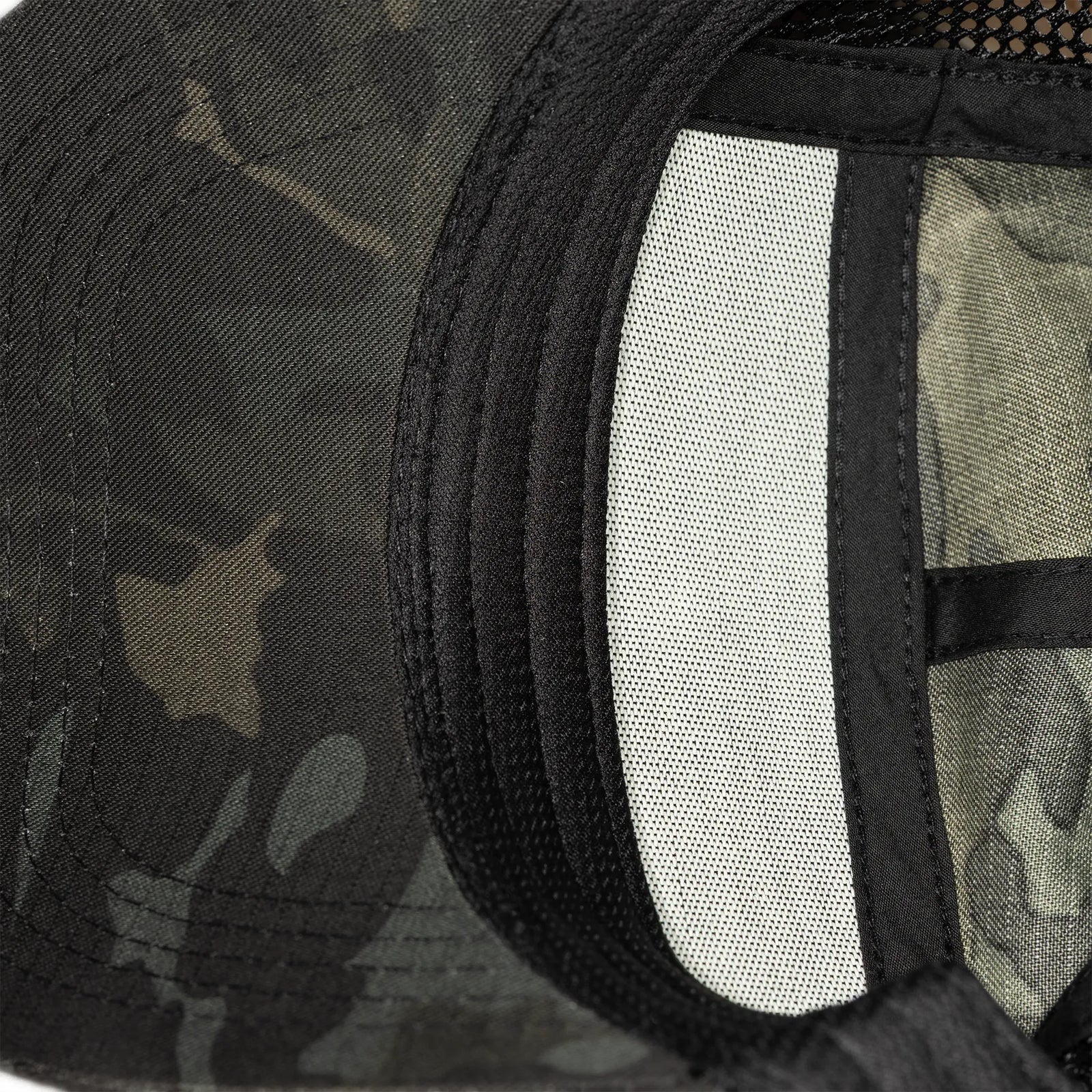 Бейсболка 5Panel Mesh Tactic Twill Black Multicam