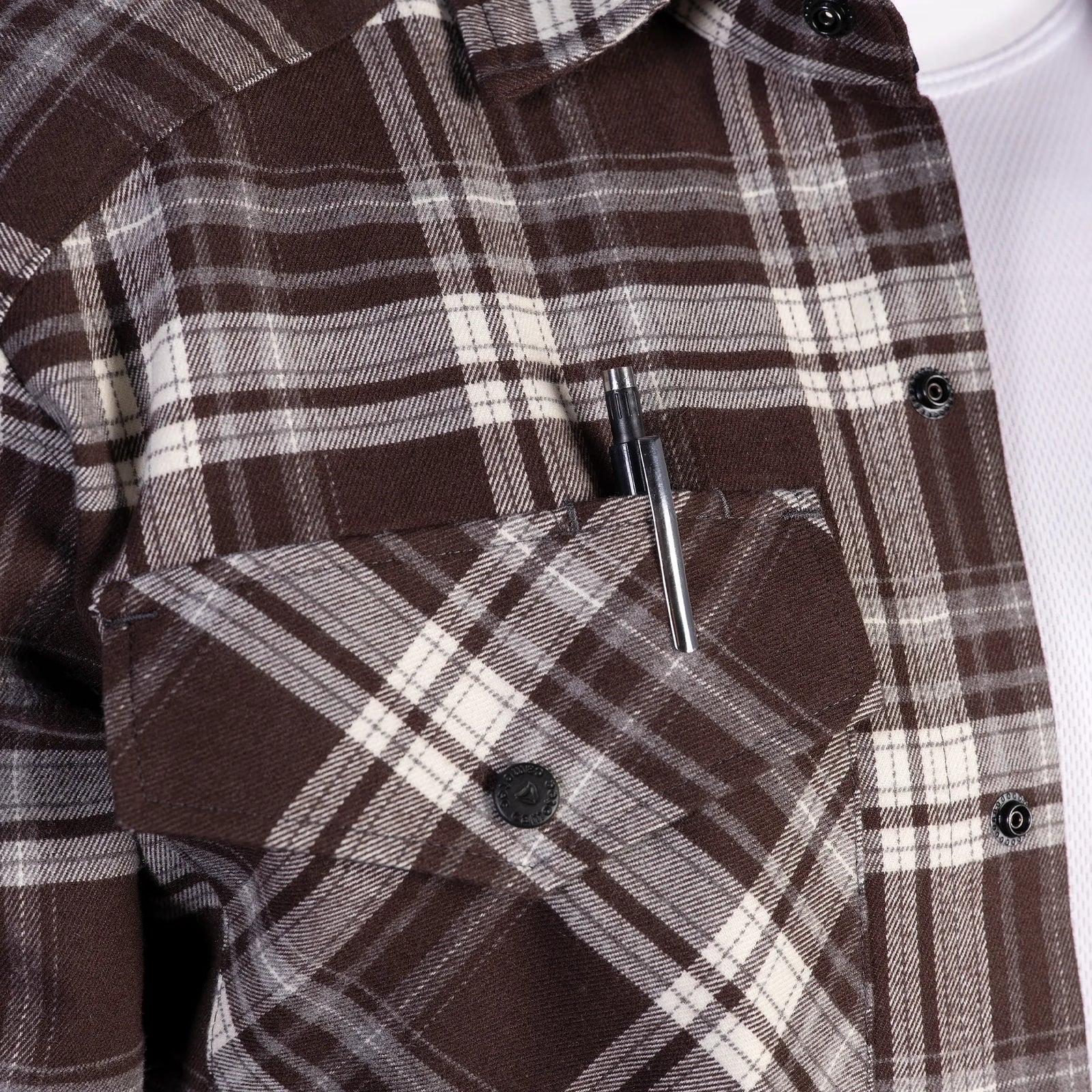 Сорочка “Буревій” Brown/White