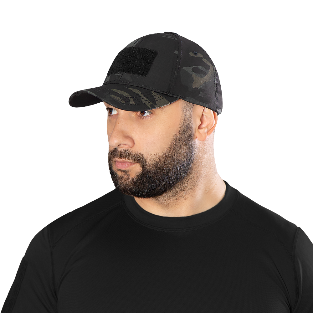 Бейсболка Tactic Twill  MC Black