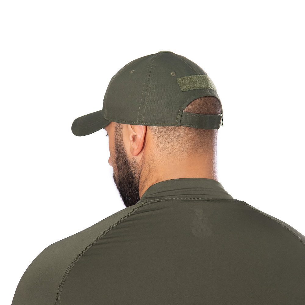 Бейсболка Tactic Twill Темна олива