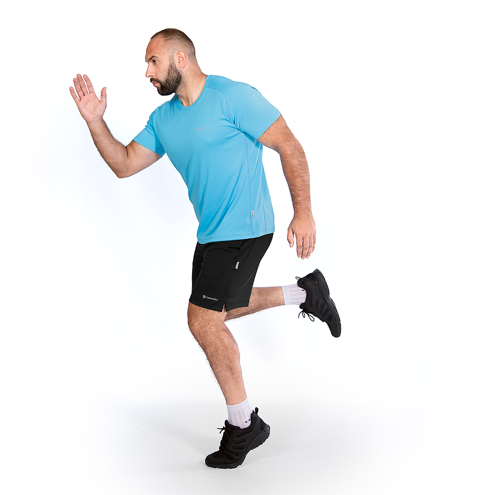 Футболка FitPro Блакитна