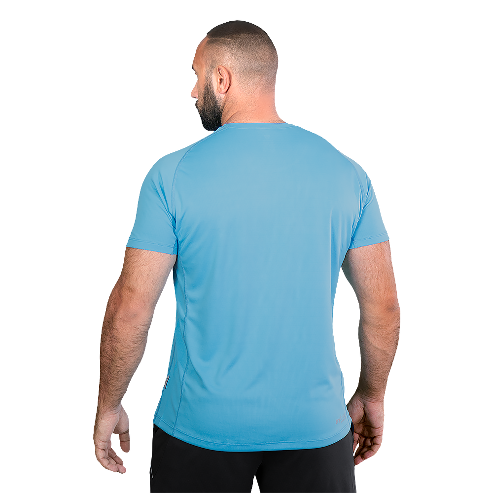 Футболка FitPro Блакитна