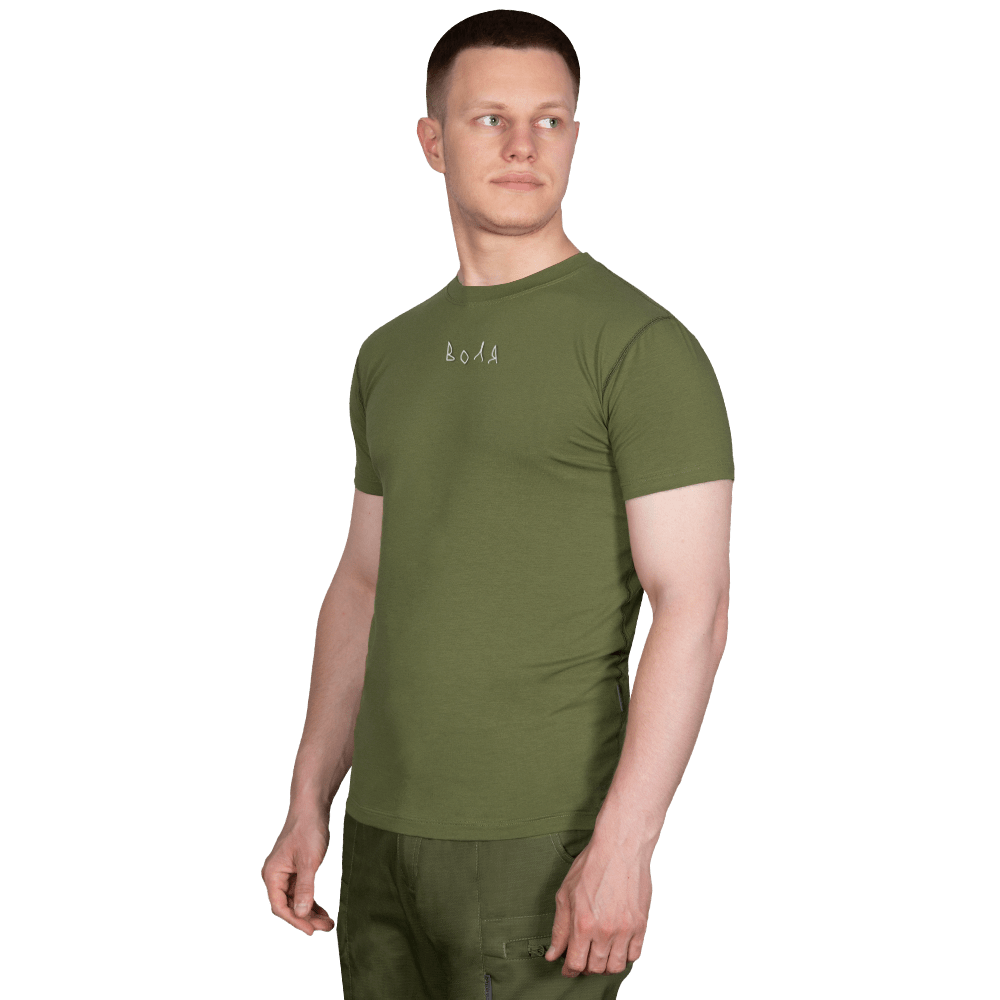 Футболка Modal з принтом Зелена (Воля білий)