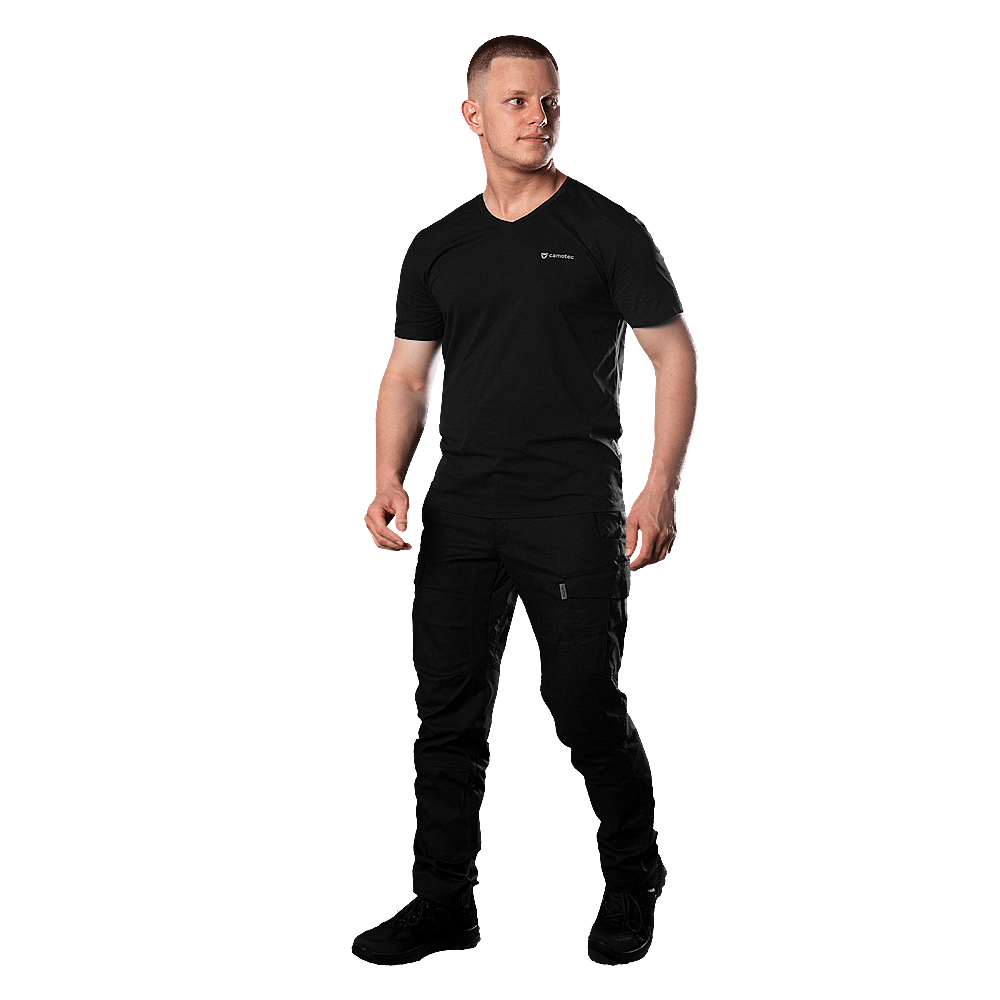 Футболка Totem V-neck Чорна