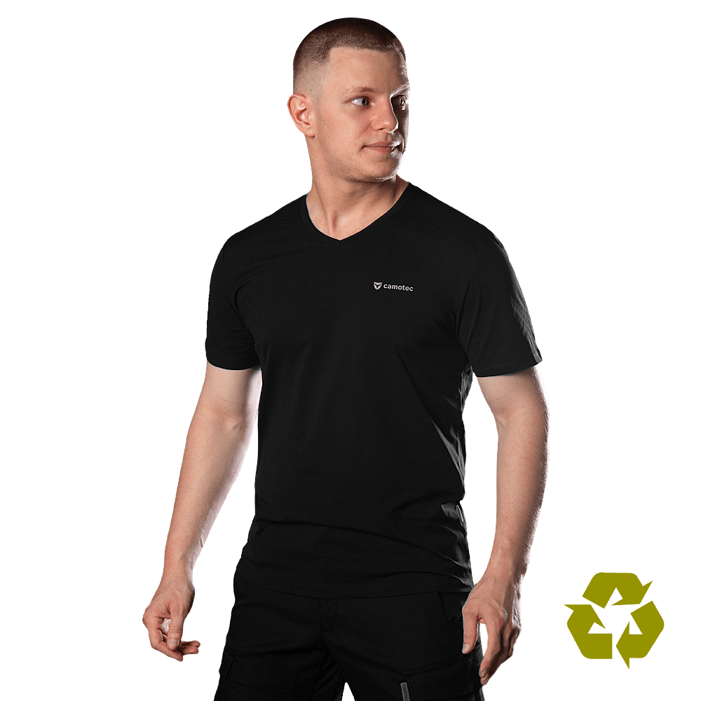 Футболка Totem V-neck Чорна