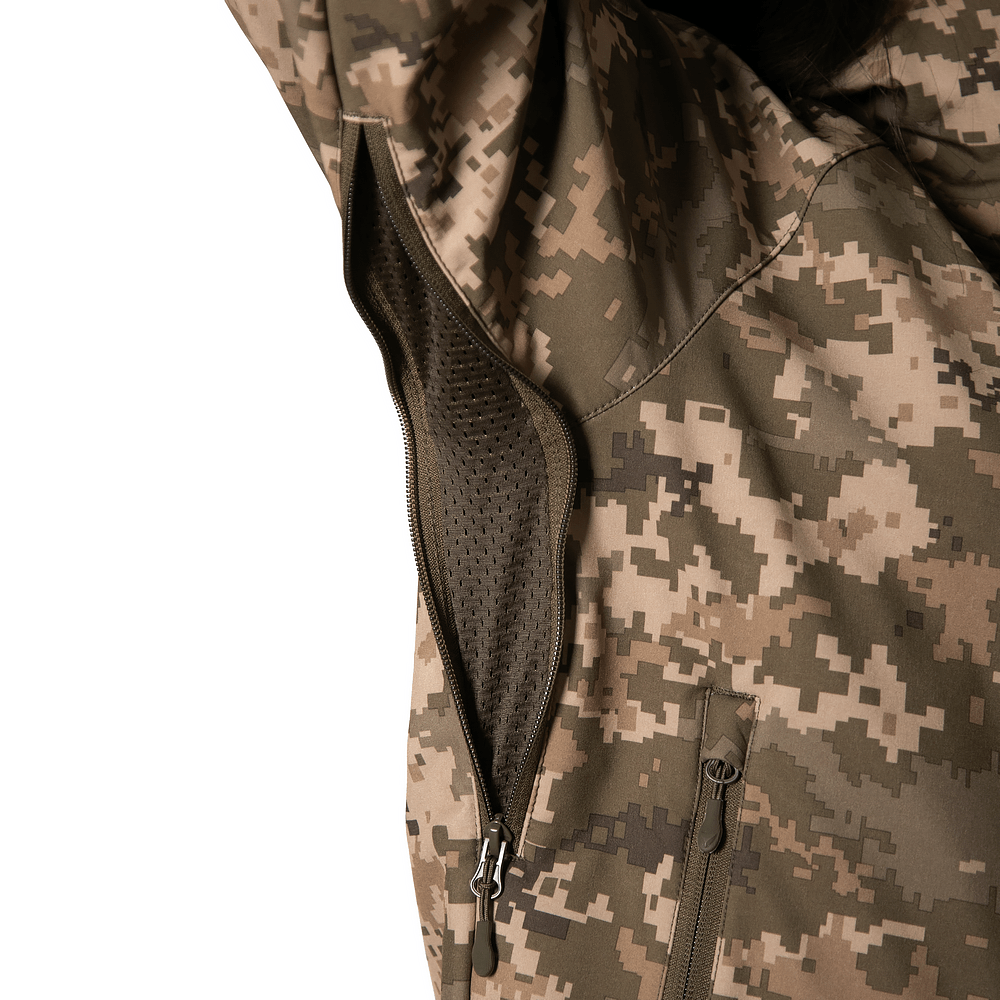 Жіноча куртка Pani SoftShell Піксель