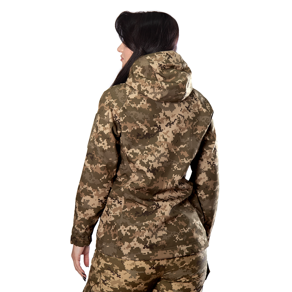 Жіноча куртка Pani SoftShell Піксель