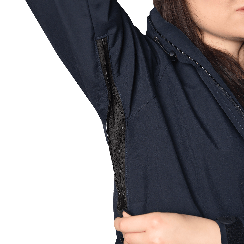 Жіноча куртка Pani SoftShell Темно-синя