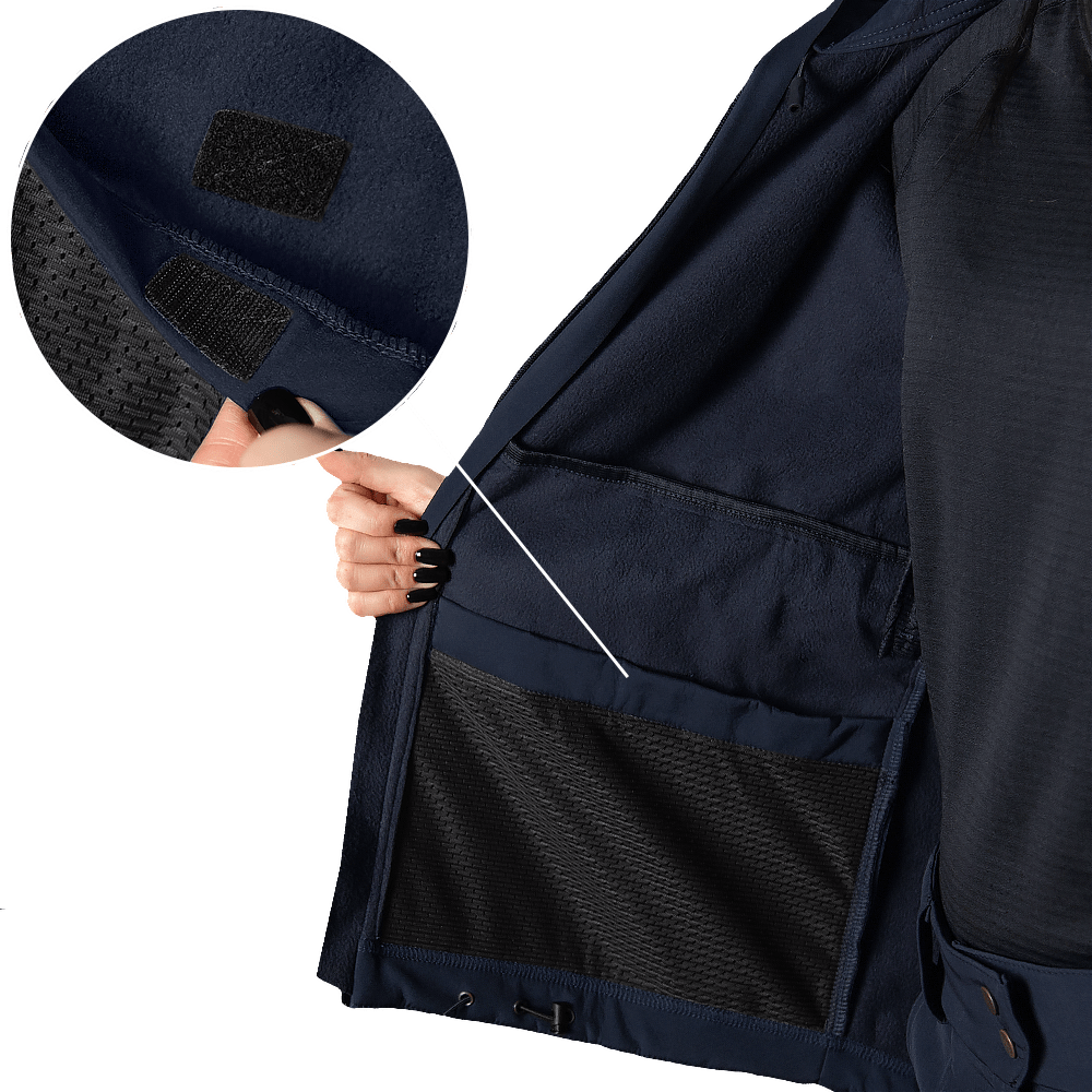 Жіноча куртка Pani SoftShell Темно-синя