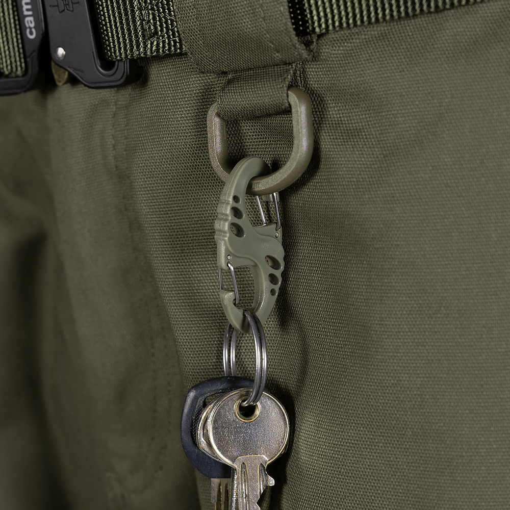 Карабін пластиковий S-Hook Олива