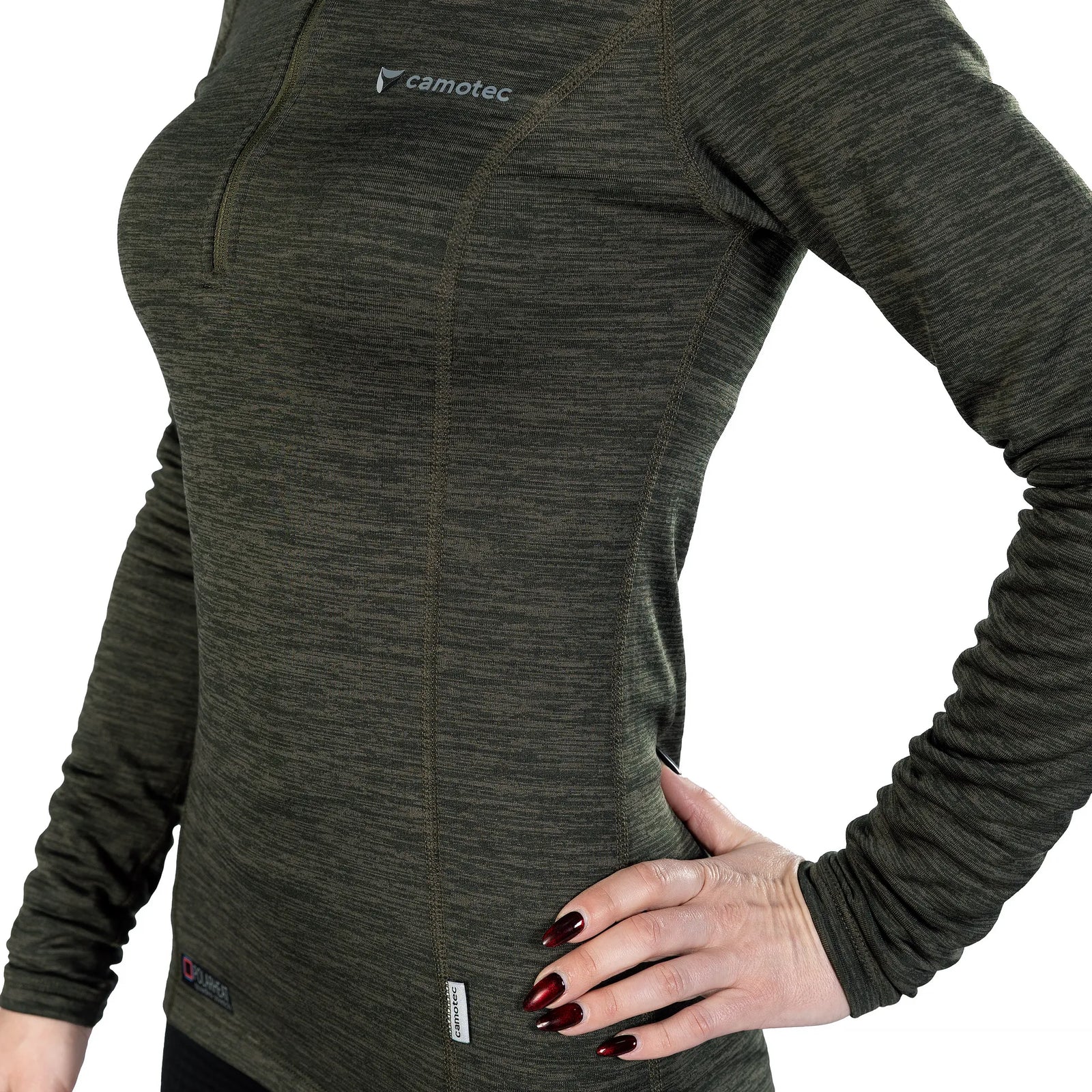 Кофта Pani Hawk Polarheat QS Pro Олива Меланж