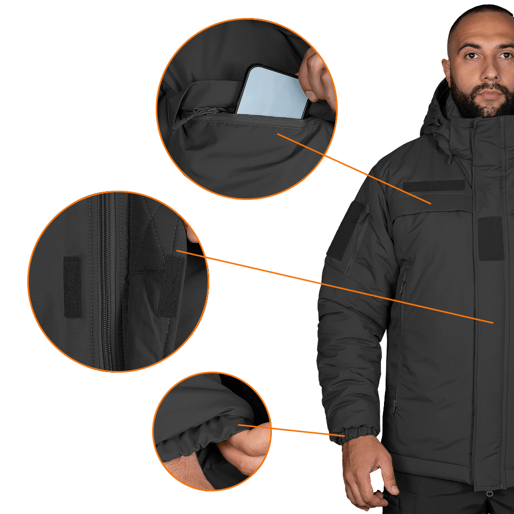Patrol Taslan Set Black
