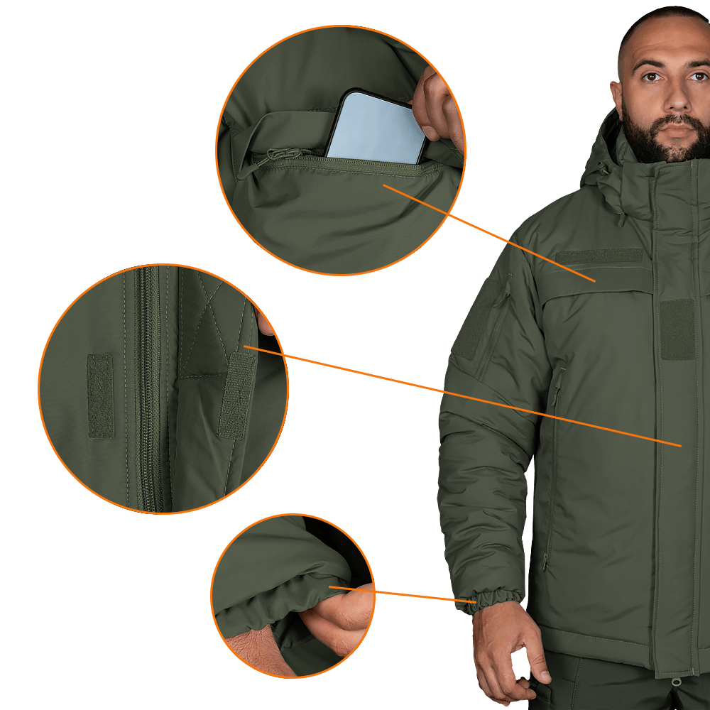Patrol Taslan Dark Olive Set