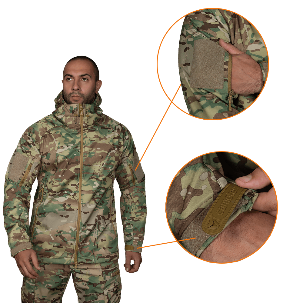 Комплект Softshell (Костюм+Бейсболка) MC