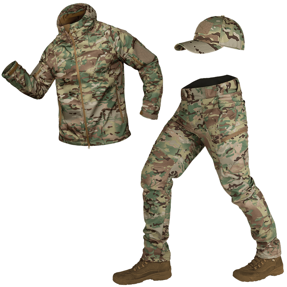 Костюм CM Stalker SoftShell MC+ бейсболка