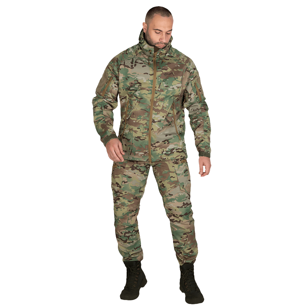 Костюм CM Stalker SoftShell MC+ бейсболка